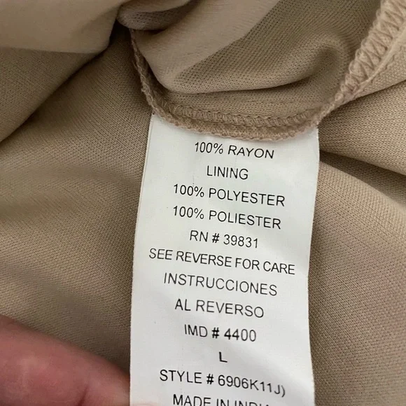 Vintage My Michelle Maxi Skirt boho cottage coreFloral Lace Patchwork Women's L - Picture 11 of 12